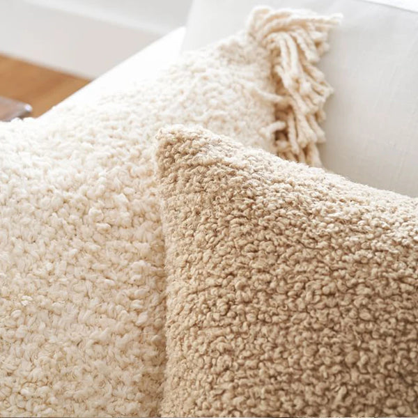 Plush Pillow Cover Cozy Faux Fur Cushion Cover For Sofa Living Room Car 45*45 Decorative Pillows Nordic Home Decor Pillowcase