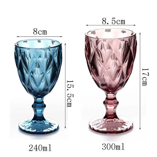 Colorful Crystal Glassware