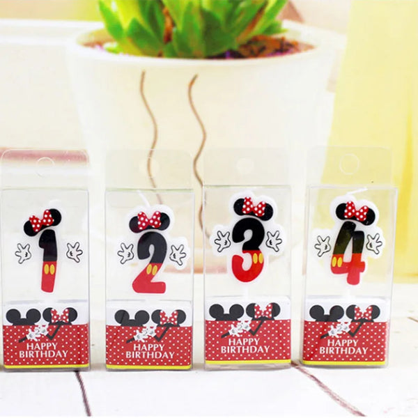 Minnie Mouse Birthday Candles