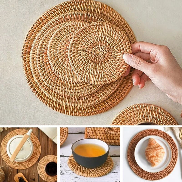 Woven Coasters and Placemats