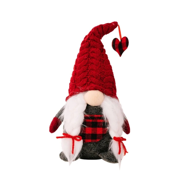Valentines Day Gnome Plush